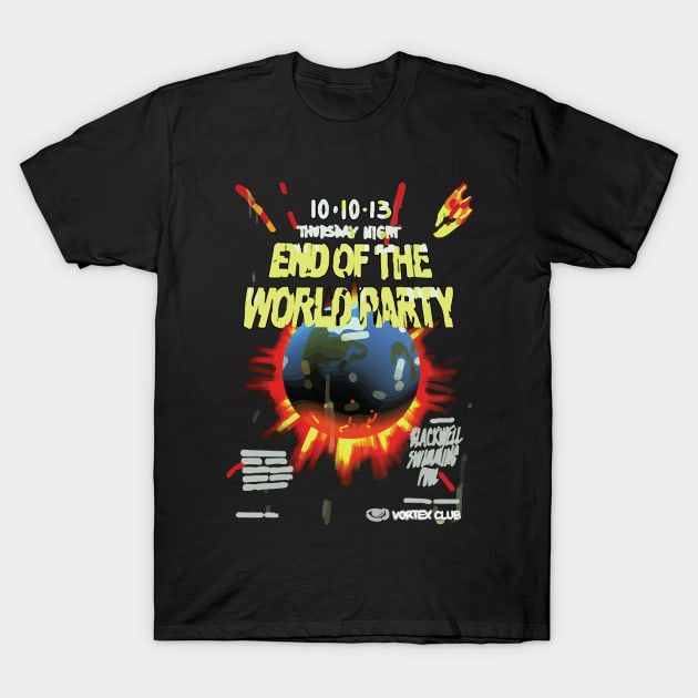 End of the world party T-Shirt by Pescapin